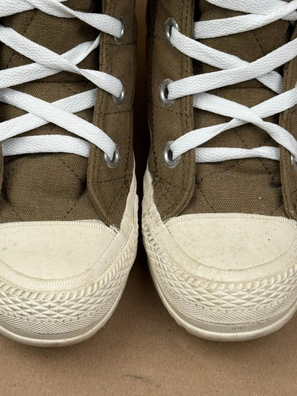 Converse All Star High Top Sneakers Womens No Tag See Measurements Insole 8.5inc - Picture 7 of 9